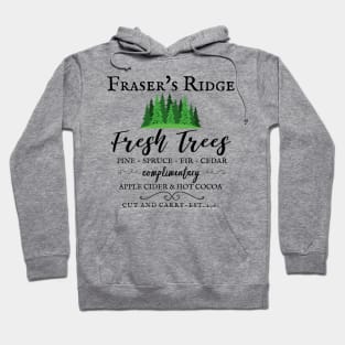 Fraser's Ridge Christmas Trees Holiday Hoodie